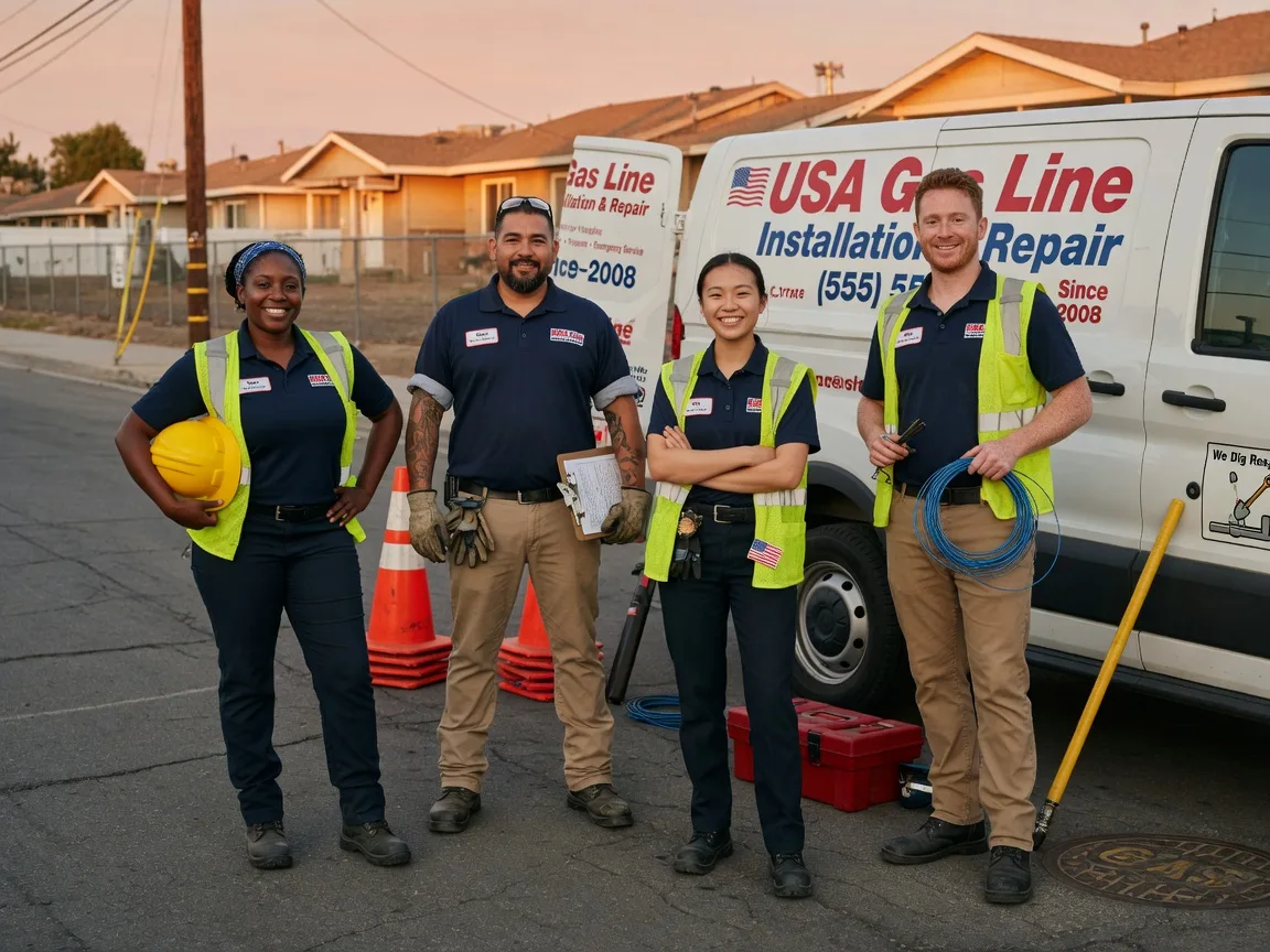 Gas Line Installation company in Fort Polk, LA